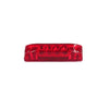 plafon lateral 4 led luz fija 12v - rojo