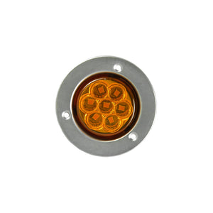 plafon lateral base aluminio 2 pulgadas 7 led fijo /estrubo