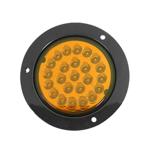 Luz trasera plafon circular 4 pulgadas 24 led alta/baja /estroboo