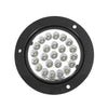 Luz trasera plafon circular 4 pulgadas 24 led alta/baja /estroboo - blanco