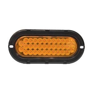 plafon led ovalado 6 pulgadas 34 led fijo /estrobo