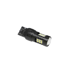 Par de foco led 7740 27 smd 2835 luz alta y baja con lupa