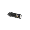 Par de foco led 3156 27 smd 2835 luz fija con lupa - ambar